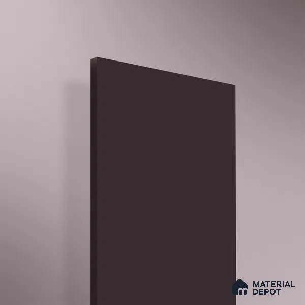 Black Currant Solid Colors Look SMT 917 8 ft x 4 ft Super Matte Finish Decorative Laminate - 1 mm | Suitable for Living Room, Kitchen, Office