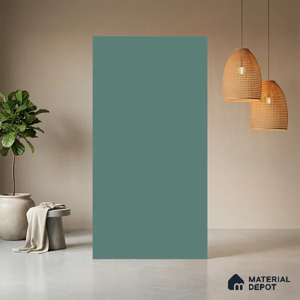 Arctic Blue Solid Colors Look SMT 930 8 ft x 4 ft Super Matte Finish Decorative Laminate - 1 mm | Suitable for Living Room, Kitchen, Office