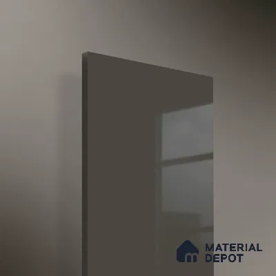 Peanut Beige Solid Colors Look HG 908 8 ft x 4 ft High Gloss Finish Decorative Laminate - 1 mm | Suitable for Living Room, Kitchen, Office