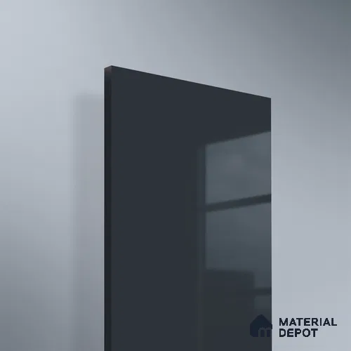 Midnight Blue Solid Colors Look HG 948 8 ft x 4 ft High Gloss Finish Decorative Laminate - 1 mm | Suitable for Living Room, Kitchen, Office