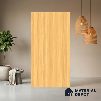 Wooden Look LM 10868 Glaton Walnut 8 ft x 4 ft Texture Finish Decorative Laminate - 1 mm | Suitable for TV Unit, Wardrobe, Kitchen Cabinets