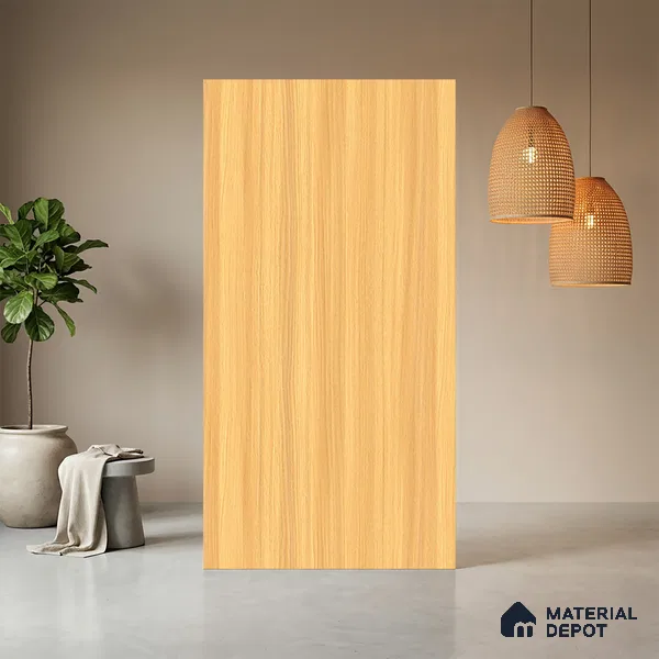 Wooden Look LM 10868 Glaton Walnut 8 ft x 4 ft Texture Finish Decorative Laminate - 1 mm | Suitable for TV Unit, Wardrobe, Kitchen Cabinets