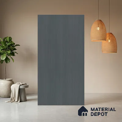 Brown Textured Solid Look LM 10879 8 ft x 4 ft Texture Finish Decorative Laminate - 1 mm | Suitable for TV Unit, Wardrobe, Kitchen Cabinets