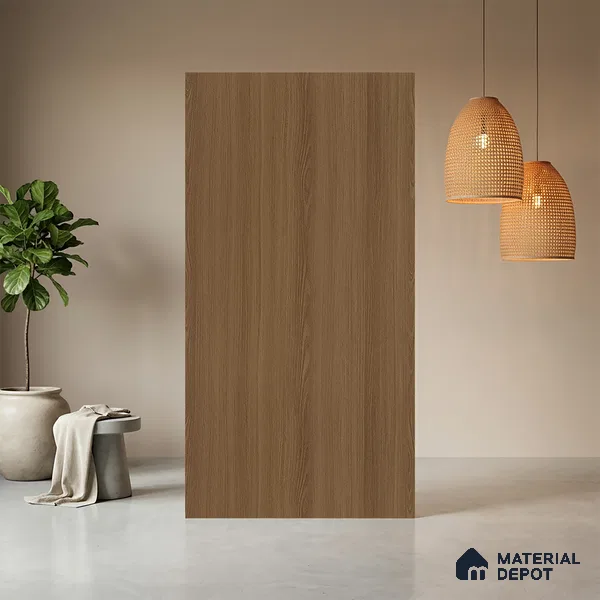 Wooden Look LM 10886 Tamo Wood 8 ft x 4 ft Texture Finish Decorative Laminate - 1 mm | Suitable for TV Unit, Wardrobe, Kitchen Cabinets
