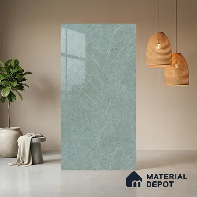 Stone Look LM 10898 8 ft x 4 ft Glossy Finish Decorative Laminate - 1 mm | Suitable for TV Unit, Wardrobe, Kitchen Cabinets