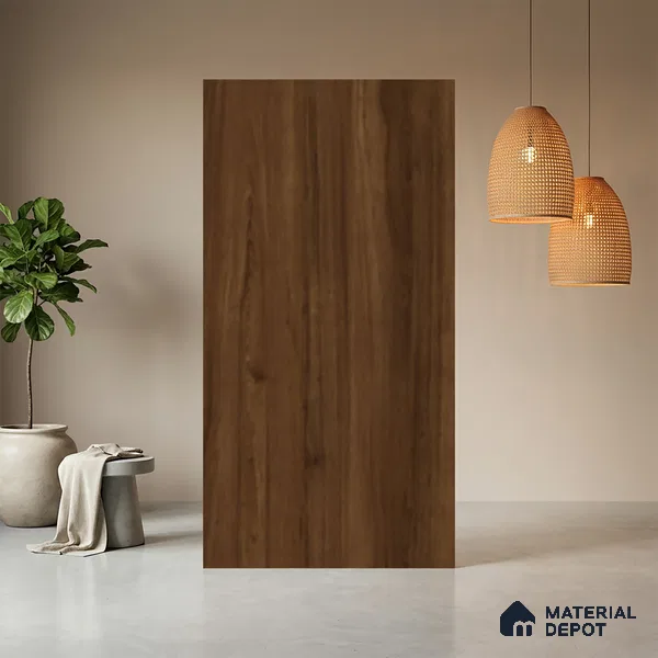 Wooden Look LM 10901 Sumatra Maple 8 ft x 4 ft Texture Finish Decorative Laminate - 1 mm | Suitable for TV Unit, Wardrobe, Kitchen Cabinets