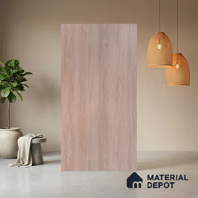Wooden Look LM 10905 Rearwood Snow 8 ft x 4 ft Texture Finish Decorative Laminate - 1 mm | Suitable for TV Unit, Wardrobe, Kitchen Cabinets
