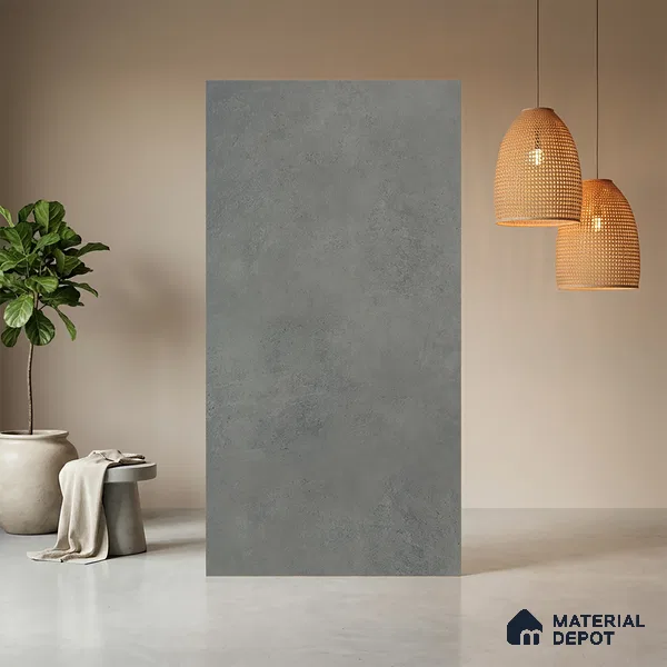 Brown Textured Solid Look LM 10915 8 ft x 4 ft Texture Finish Decorative Laminate - 1 mm | Suitable for TV Unit, Wardrobe, Kitchen Cabinets
