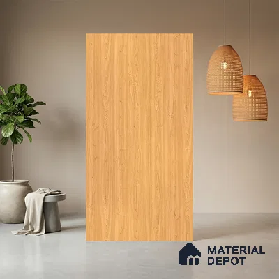 Wooden Look LM 10964 Embi Pine 8 ft x 4 ft Suede Finish Decorative Laminate - 1 mm | Suitable for TV Unit, Wardrobe, Kitchen Cabinets