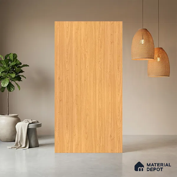 Wooden Look LM 10964 Embi Pine 8 ft x 4 ft Suede Finish Decorative Laminate - 1 mm | Suitable for TV Unit, Wardrobe, Kitchen Cabinets