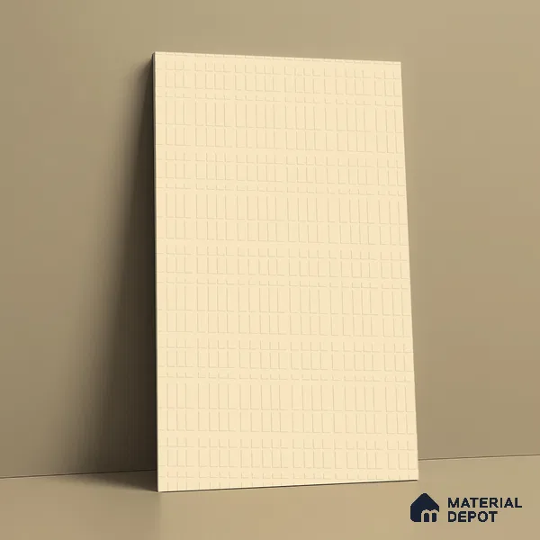 Patterned Look LM 19441 N White Cube Texture Finish 8 ft x 4 ft Decorative Laminate - 1 mm | Suitable for Bedroom, TV Unit, Wardrobe