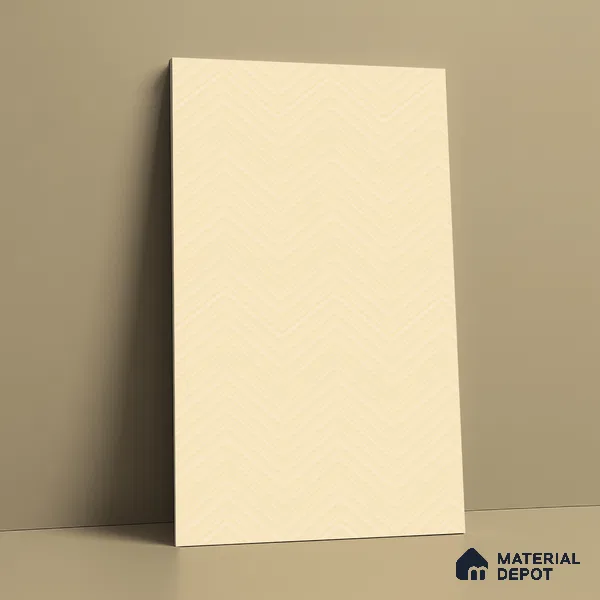 Patterned Look LM 19441 O White Acute Texture Finish 8 ft x 4 ft Decorative Laminate - 1 mm | Suitable for Bedroom, TV Unit, Wardrobe