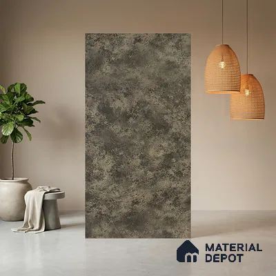 Brown Marble Look LM 20267 8 ft x 4 ft Texture Finish Decorative Laminate - 1 mm | Suitable for TV Unit, Wardrobe, Kitchen Cabinets