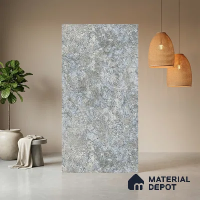 White Marble Look LM 20990 8 ft x 4 ft Matte Finish Decorative Laminate - 1 mm | Suitable for TV Unit, Wardrobe, Kitchen Cabinets
