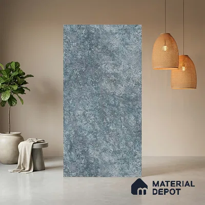 Blue Marble Look LM 20991 8 ft x 4 ft Matte Finish Decorative Laminate - 1 mm | Suitable for TV Unit, Wardrobe, Kitchen Cabinets