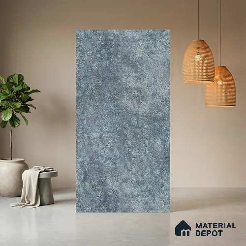 Blue Marble Look LM 20991 8 ft x 4 ft Matte Finish Decorative Laminate - 1 mm | Suitable for TV Unit, Wardrobe, Kitchen Cabinets