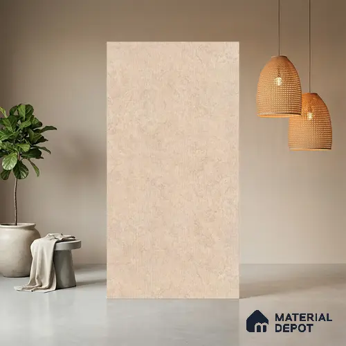 Brown Fabric Look LM 21007 8 ft x 4 ft Texture Finish Decorative Laminate - 1 mm | Suitable for TV Unit, Wardrobe, Kitchen Cabinets