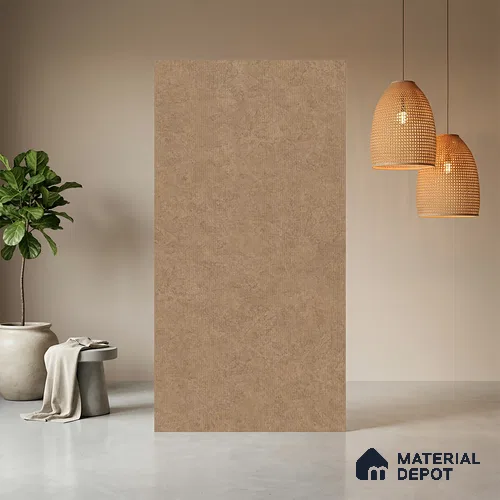 Brown Fabric Look LM 21008 8 ft x 4 ft Texture Finish Decorative Laminate - 1 mm | Suitable for TV Unit, Wardrobe, Kitchen Cabinets