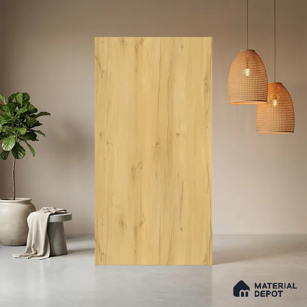Wooden Look LM 21014 8 ft x 4 ft Texture Finish Decorative Laminate - 1 mm | Suitable for TV Unit, Wardrobe, Kitchen Cabinets