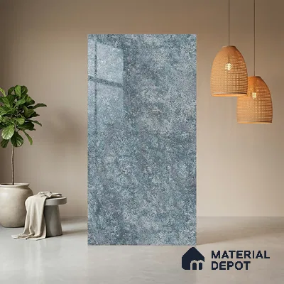 Stone Look LM 21022 8 ft x 4 ft High Gloss Finish Decorative Laminate - 1 mm | Suitable for TV Unit, Wardrobe, Kitchen Cabinets