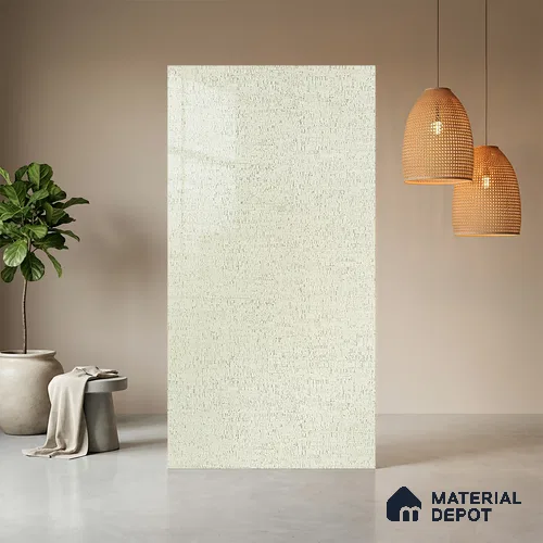 Patterned Look LM 21025 8 ft x 4 ft High Gloss Finish Decorative Laminate - 1 mm | Suitable for Bedroom, TV Unit, Wardrobe