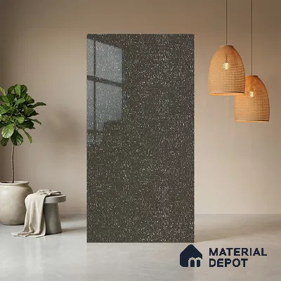 Patterned Look LM 21026 8 ft x 4 ft High Gloss Finish Decorative Laminate - 1 mm | Suitable for Bedroom, TV Unit, Wardrobe