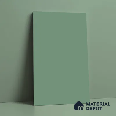 LM 21048 B Cyan Sliky Matte Finish 8 ft x 4 ft Decorative Laminate - 1 mm | Suitable for Living Room, Kitchen, Office