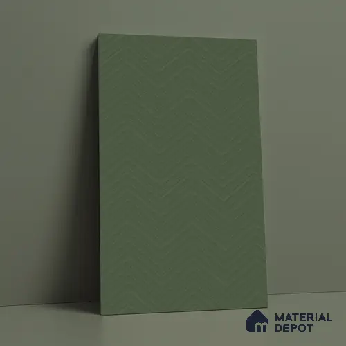 Patterned Look LM 21066 G Mint Acute Texture Finish 8 ft x 4 ft Decorative Laminate - 1 mm | Suitable for Bedroom, TV Unit, Wardrobe