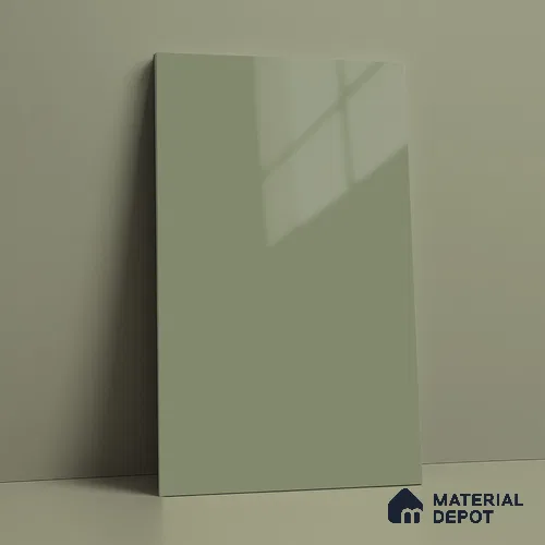 LM 21067 Lush High Gloss Finish 8 ft x 4 ft Decorative Laminate - 1 mm | Suitable for Living Room, Kitchen, Office