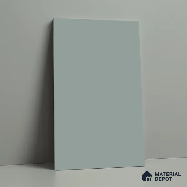 LM 21068 C Azure Sliky Matte Finish 8 ft x 4 ft Decorative Laminate - 1 mm | Suitable for Living Room, Kitchen, Office
