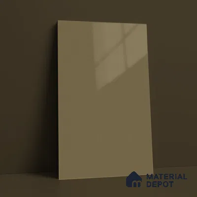 Beige  Acrylic Laminate LM 24550 8 ft x 4 ft High Gloss Finish - 1.5 mm | Matching Edgeband code - EB 02110 | Suitable for TV Unit, Wardrobe, Cabinets