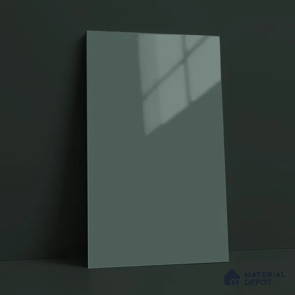 LM 23641 8 ft x 4 ft Solid Plain High Gloss Finish Acrylic Laminate - 1.5 mm | Suitable for Living Room, Kitchen, Office | Matching Edgeband Code EB 122144