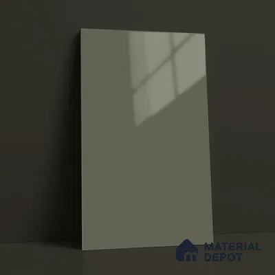 LM 23643 8 ft x 4 ft Solid Plain High Gloss Finish Acrylic Laminate - 1.5 mm | Suitable for Living Room, Kitchen, Office | Matching Edgeband Code EB 11106