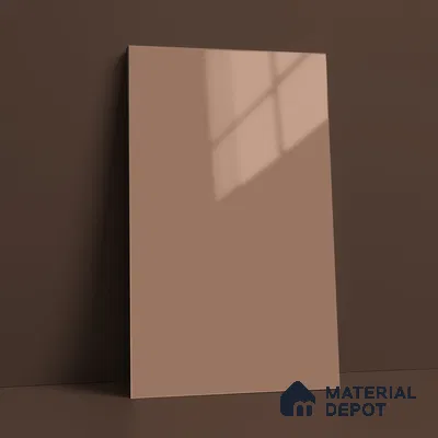 LM 23645 8 ft x 4 ft Solid Plain High Gloss Finish Acrylic Laminate - 1.5 mm | Suitable for Living Room, Kitchen, Office | Matching Edgeband Code EB 11113