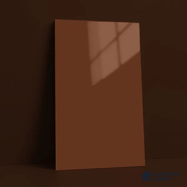 LM 23646 8 ft x 4 ft Solid Plain High Gloss Finish Acrylic Laminate - 1.5 mm | Suitable for Living Room, Kitchen, Office | Matching Edgeband Code EB 11114