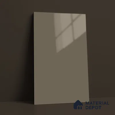 LM 23648 8 ft x 4 ft Solid Plain High Gloss Finish Acrylic Laminate - 1.5 mm | Suitable for Living Room, Kitchen, Office | Matching Edgeband Code EB 12109