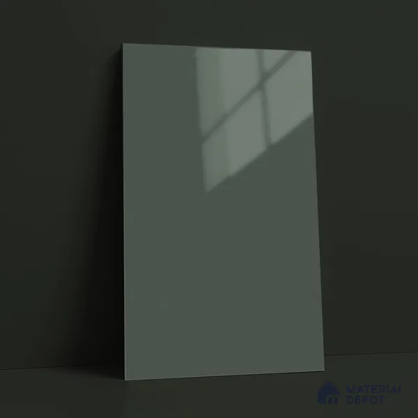 LM 23649 8 ft x 4 ft Solid Plain High Gloss Finish Acrylic Laminate - 1.5 mm | Suitable for Living Room, Kitchen, Office | Matching Edgeband Code EB 1106