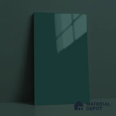 LM 23655 8 ft x 4 ft Solid Plain High Gloss Finish Acrylic Laminate - 1.5 mm | Suitable for Living Room, Kitchen, Office | Matching Edgeband Code EB 1115