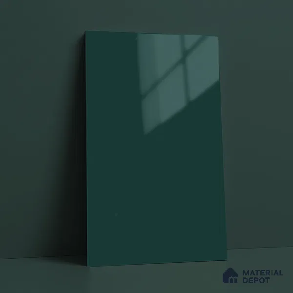 LM 23655 8 ft x 4 ft Solid Plain High Gloss Finish Acrylic Laminate - 1.5 mm | Suitable for Living Room, Kitchen, Office | Matching Edgeband Code EB 1115