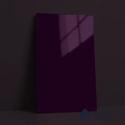 LM 23657 8 ft x 4 ft Solid Plain High Gloss Finish Acrylic Laminate - 1.5 mm | Suitable for Living Room, Kitchen, Office | Matching Edgeband Code EB 1119