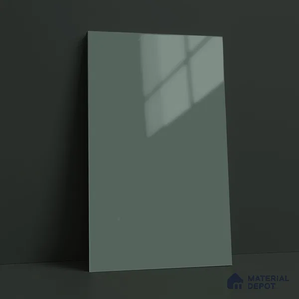 LM 23659 8 ft x 4 ft Solid Plain High Gloss Finish Acrylic Laminate - 1.5 mm | Suitable for Living Room, Kitchen, Office | Matching Edgeband Code EB 1121