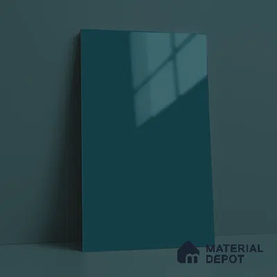 LM 23660 8 ft x 4 ft Solid Plain High Gloss Finish Acrylic Laminate - 1.5 mm | Suitable for Living Room, Kitchen, Office | Matching Edgeband Code EB 1122