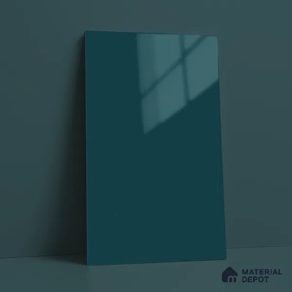 LM 23660 8 ft x 4 ft Solid Plain High Gloss Finish Acrylic Laminate - 1.5 mm | Suitable for Living Room, Kitchen, Office | Matching Edgeband Code EB 1122