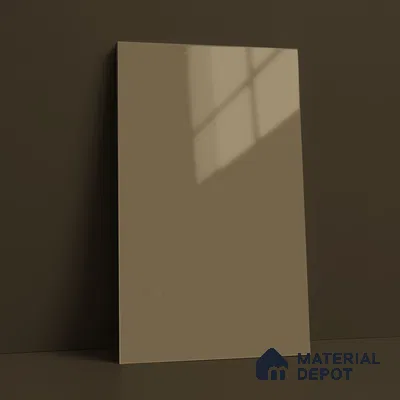 LM 23662 8 ft x 4 ft Solid Plain High Gloss Finish Acrylic Laminate - 1.5 mm | Suitable for Living Room, Kitchen, Office | Matching Edgeband Code EB 1127