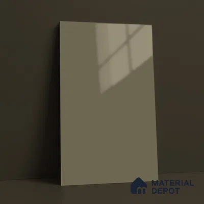 LM 23664 8 ft x 4 ft Solid Plain High Gloss Finish Acrylic Laminate - 1.5 mm | Suitable for Living Room, Kitchen, Office | Matching Edgeband Code EB 1129