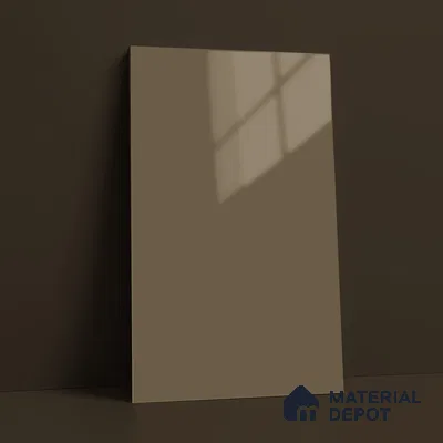 LM 23666 8 ft x 4 ft Solid Plain High Gloss Finish Acrylic Laminate - 1.5 mm | Suitable for Living Room, Kitchen, Office | Matching Edgeband Code EB 1131