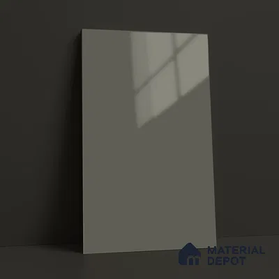 LM 23668 8 ft x 4 ft Solid Plain High Gloss Finish Acrylic Laminate - 1.5 mm | Suitable for Living Room, Kitchen, Office | Matching Edgeband Code EB 1205