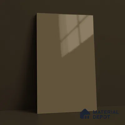 LM 23672 8 ft x 4 ft Solid Plain High Gloss Finish Acrylic Laminate - 1.5 mm | Suitable for Living Room, Kitchen, Office | Matching Edgeband Code EB 1408