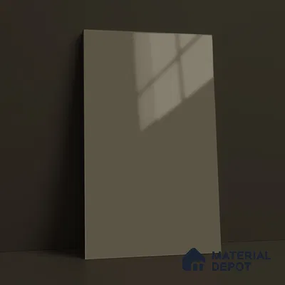 LM 23673 8 ft x 4 ft Solid Plain High Gloss Finish Acrylic Laminate - 1.5 mm | Suitable for Living Room, Kitchen, Office | Matching Edgeband Code EB 1409