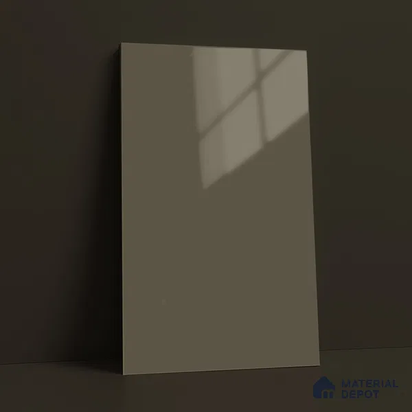 LM 23673 8 ft x 4 ft Solid Plain High Gloss Finish Acrylic Laminate - 1.5 mm | Suitable for Living Room, Kitchen, Office | Matching Edgeband Code EB 1409